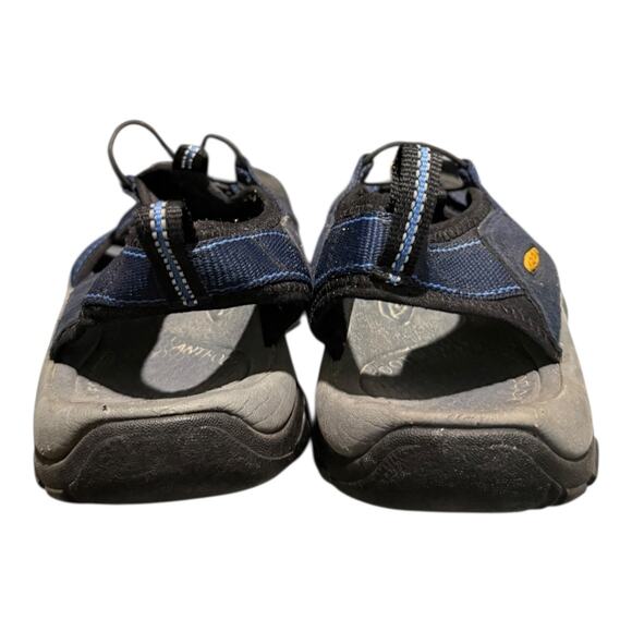 Keen Newport H2 Sandals Men\'s Size 8.5 Blue Grey Waterproof Closed Toe Bungee main image 11